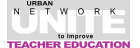 Urban Network to Improve Teacher Education logo
